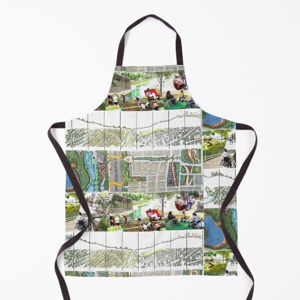 Item preview, mexican project of landscape architecture design by Mexican illustrator and artist lebeau designed and sold by jorgelebeau.