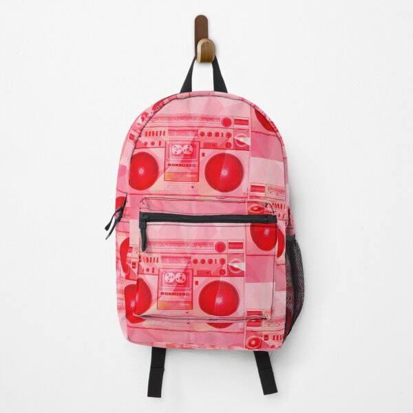Artikelvorschau, Geometrisches Muster der Retro Boom Box entworfen und verkauft von StudioNeely.