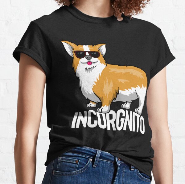Incorgnito - Incognito Corgi Classic T-Shirt