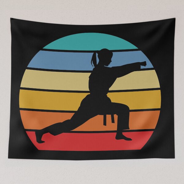 Item preview, Karate Martial Arts Girl designed and sold by playloud.