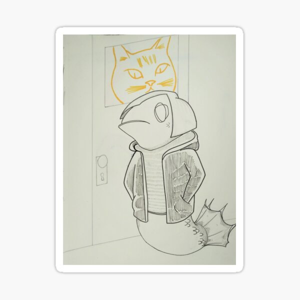 I Always Feel Like Somebody's Watching Me Sticker