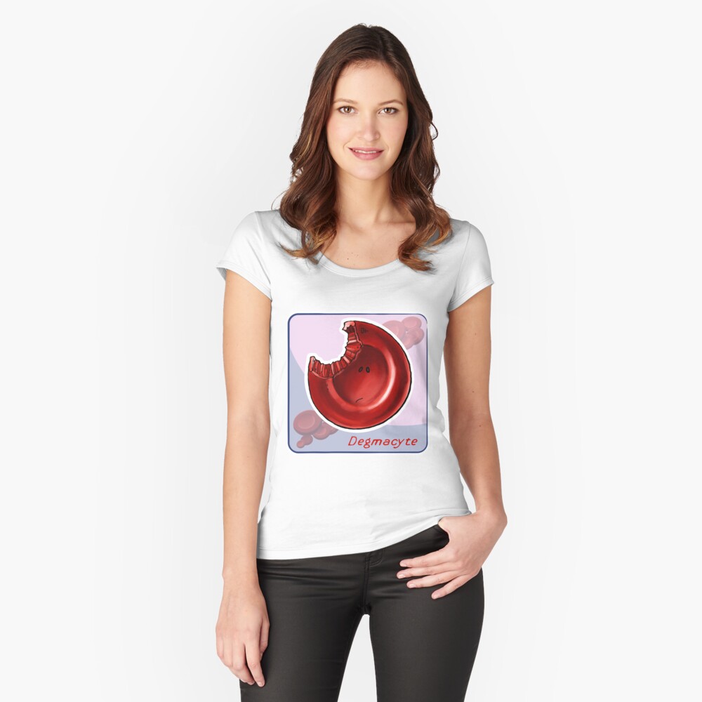 Item preview, Fitted Scoop T-Shirt designed and sold by DrawnToTheSea.