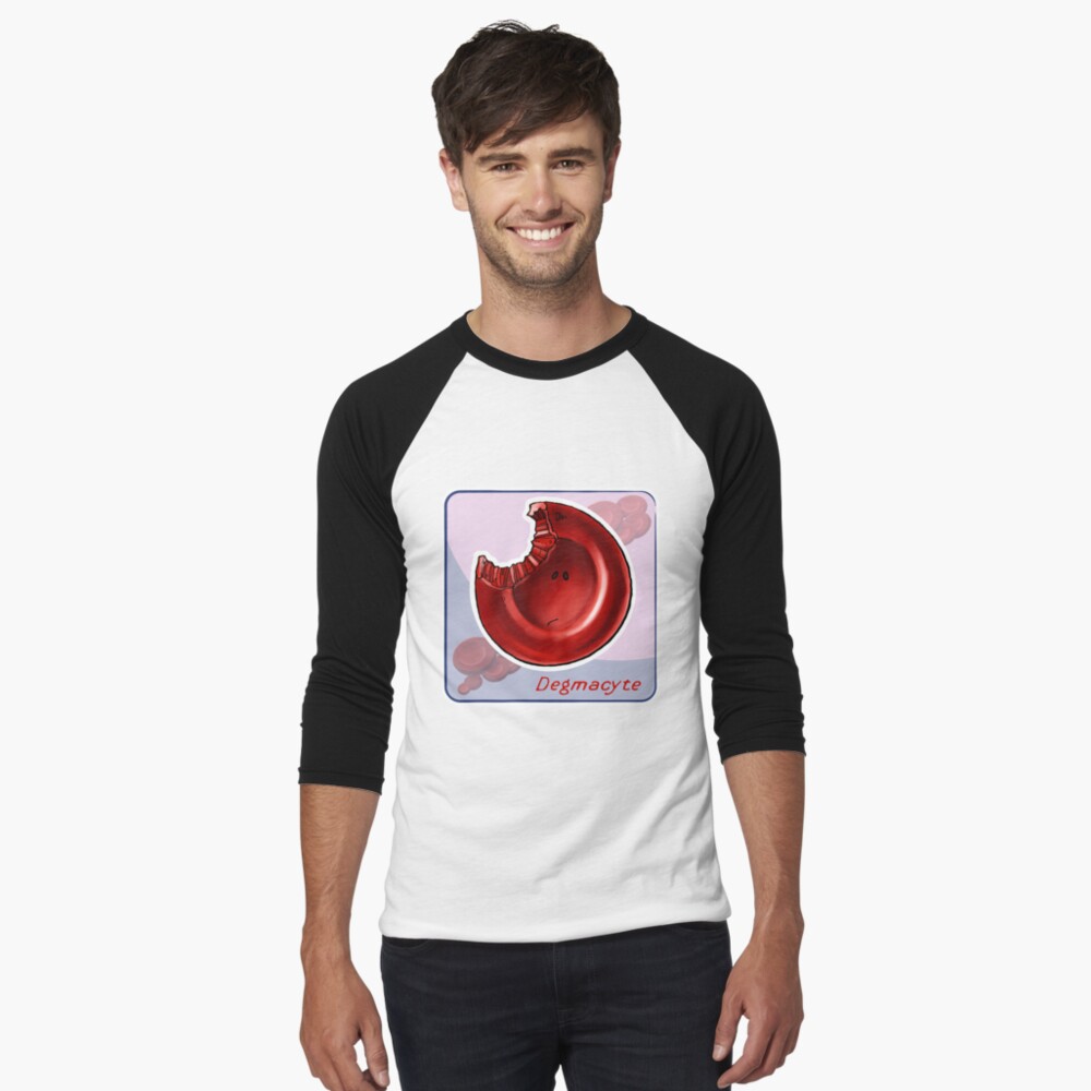 Item preview, Baseball ¾ Sleeve T-Shirt designed and sold by DrawnToTheSea.