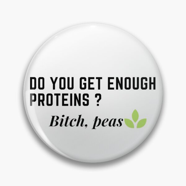 Item preview, Enough proteins - Vegans designed and sold by sharrohi.