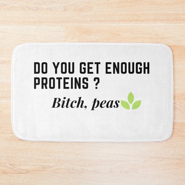 Item preview, Enough proteins - Vegans designed and sold by sharrohi.