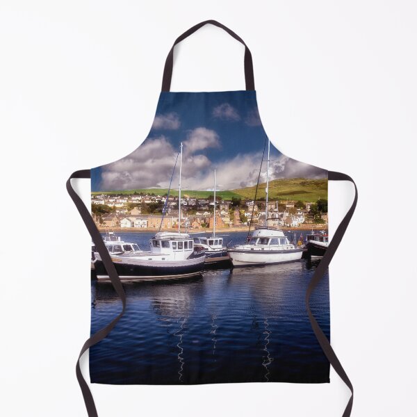 Item preview, Boats in the Harbor - Scotland designed and sold by Kathy Weaver.