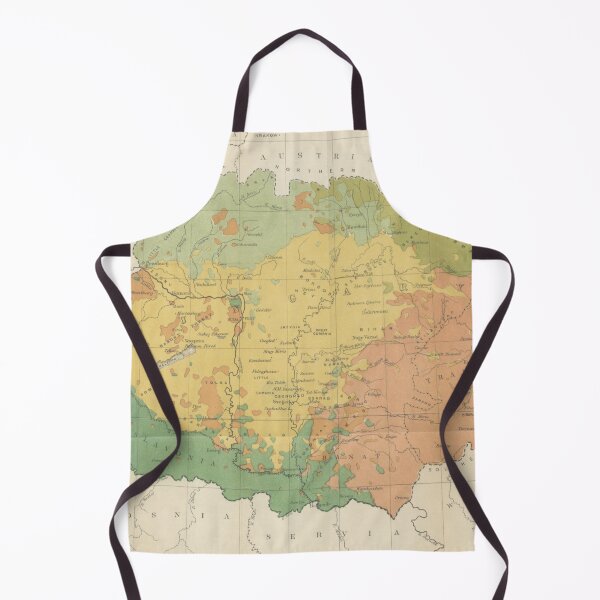 Item preview, Vintage Hungary Ethnological Map (1869) designed and sold by BravuraMedia.