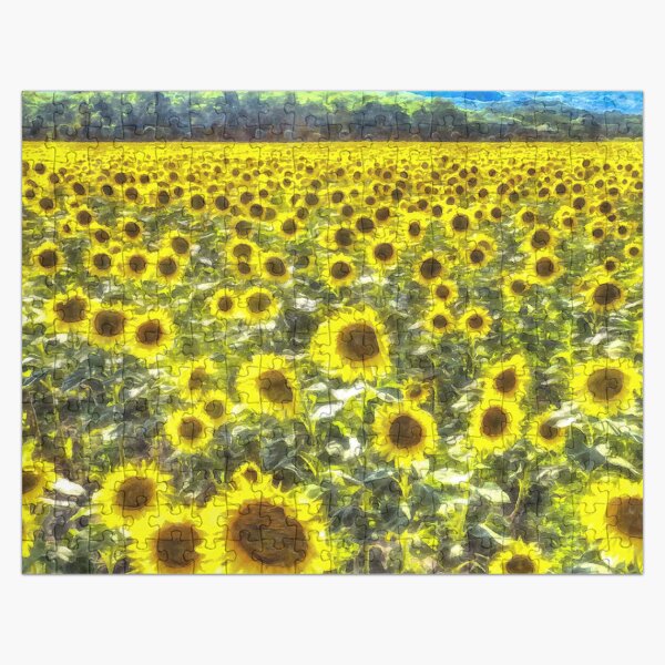 Artikel-Vorschau von Sonnenblumenfeld Art, designt und verkauft von Londonimages.