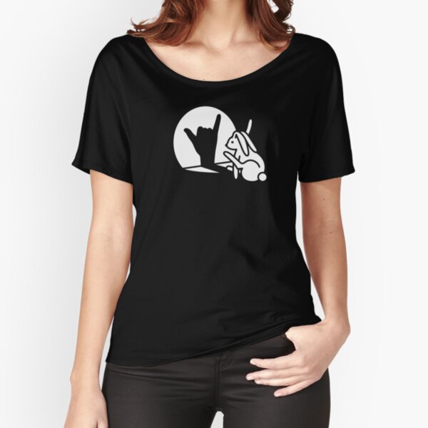 Item preview, Rabbit shadow hand 'Call You' hand sign language designed and sold by LaundryFactory.