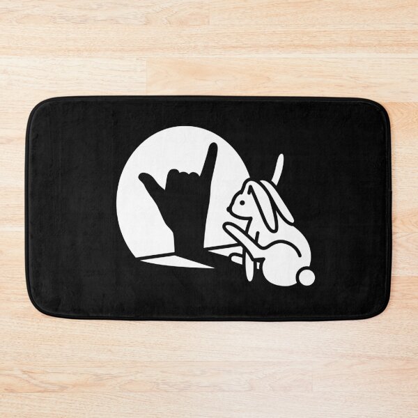 Item preview, Rabbit shadow hand 'Call You' hand sign language designed and sold by LaundryFactory.