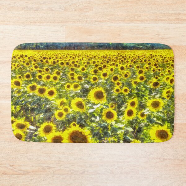 Item preview, Sunflower Field Art designed and sold by Londonimages.