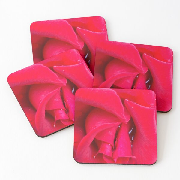 Item preview, Bright red rose after the rain with a rain drop inside  designed and sold by ElenaGalaxyArt.
