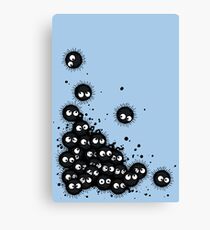 Soot Assault! Canvas Print