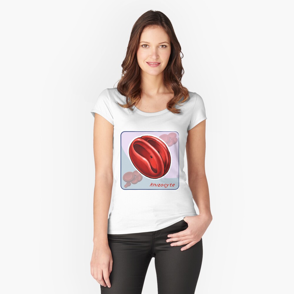 Item preview, Fitted Scoop T-Shirt designed and sold by DrawnToTheSea.