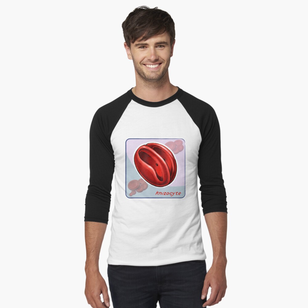 Item preview, Baseball ¾ Sleeve T-Shirt designed and sold by DrawnToTheSea.