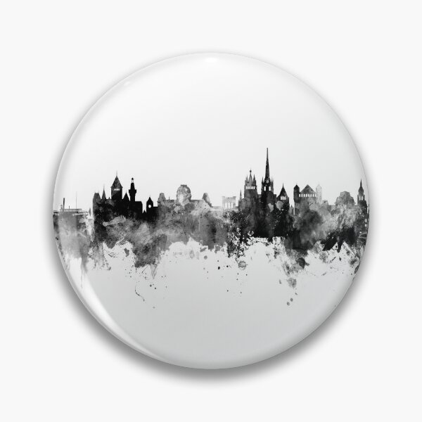 Item preview, Lausanne Switzerland Skyline designed and sold by ArtPrints.