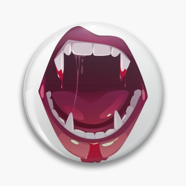 Teeth Pins And Buttons Redbubble - toothy body bottom roblox