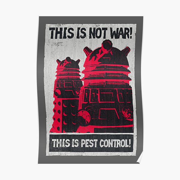 Planetary Pest Control Poster