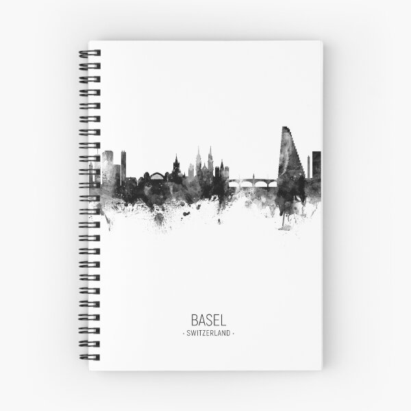 Item preview, Basel Switzerland Skyline designed and sold by ArtPrints.