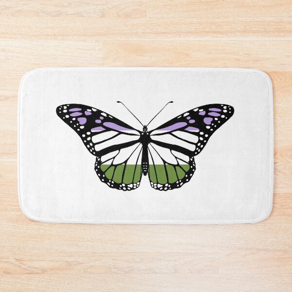 Item preview, Pride Butterfly - Genderqueer designed and sold by Oceanplume.