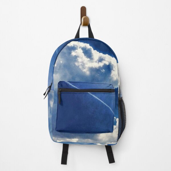 Item preview, Royal Blue Sky / Clouds /Fluffy Clouds / Jet Trail / Sunny Sky / Atmosphere designed and sold by artenvironments.