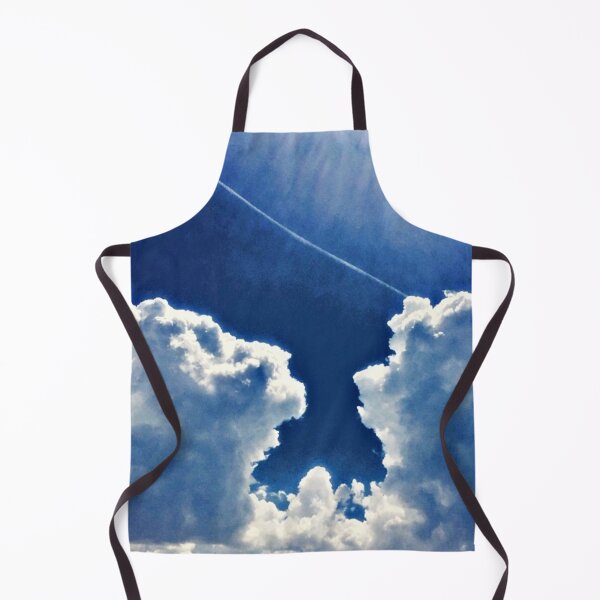 Item preview, Royal Blue Sky / Clouds /Fluffy Clouds / Jet Trail / Sunny Sky / Atmosphere designed and sold by artenvironments.