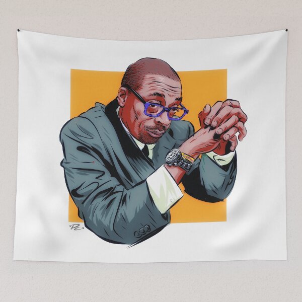 Item preview, Spike Lee - An illustration by Paul Cemmick designed and sold by TIGERDAVER.