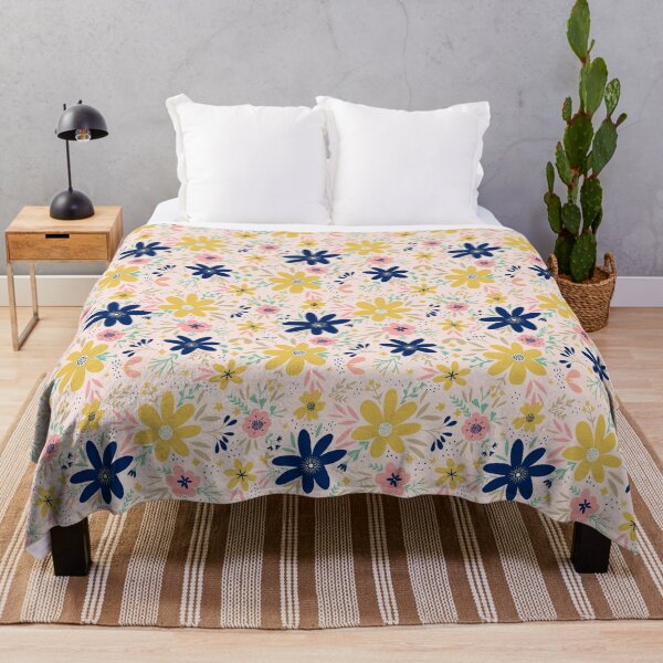 Item preview, Bright flowers designed and sold by Petit Faon Prints.