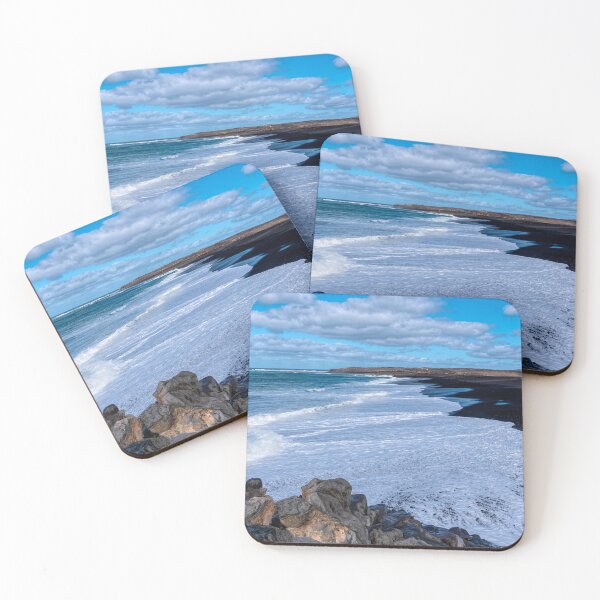 Item preview, Black stone beach  designed and sold by iCimages.net.