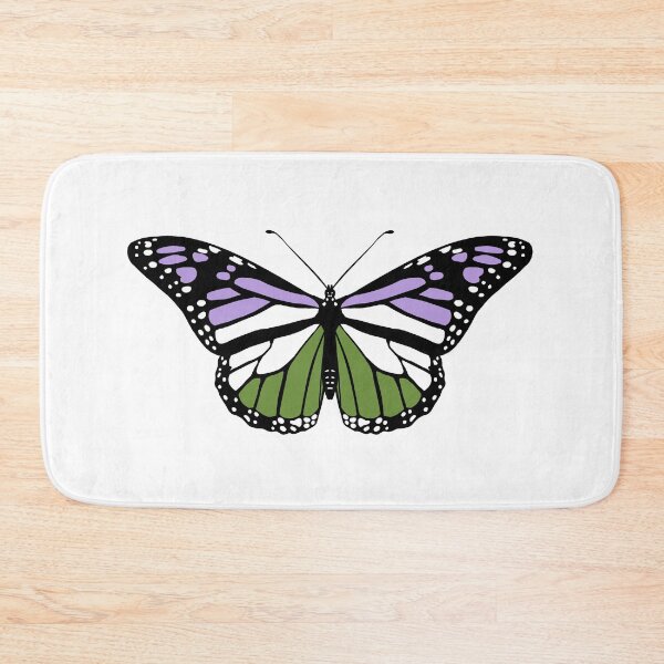 Item preview, Pride Butterfly - Genderqueer (Alternate Version) designed and sold by Oceanplume.