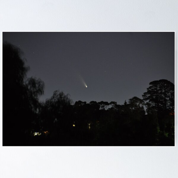 Comet PANSTARRS over Upper Ferntree Gully Poster
