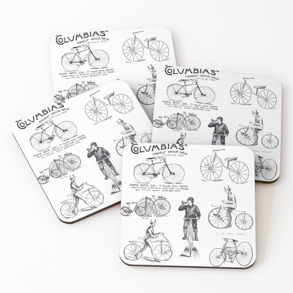 Item preview, Bicycles - Vintage Art designed and sold by RickE.