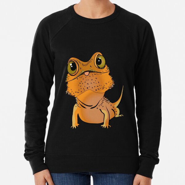 Bearded Dragon Pogona Gift Lightweight Sweatshirt