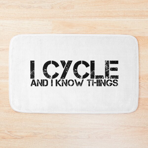 Item preview, I cycle and I know things (black) designed and sold by Flow-Store.