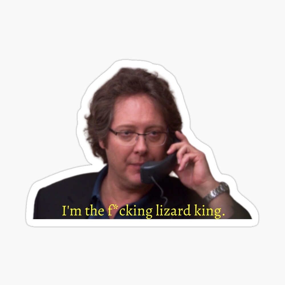 Robert California I am the fucking lizard king - The Office