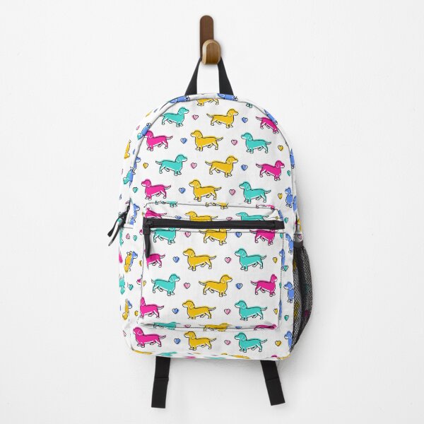 Item preview, COLORFUL DAXIES, DAXIES, DACHSHUND WITH HEARTS BY SUBGRL designed and sold by SUBGIRL.