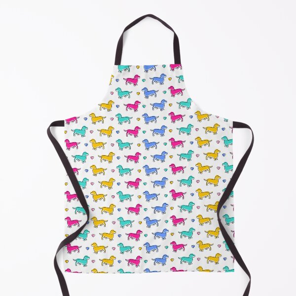 Item preview, COLORFUL DAXIES, DAXIES, DACHSHUND WITH HEARTS BY SUBGRL designed and sold by SUBGIRL.