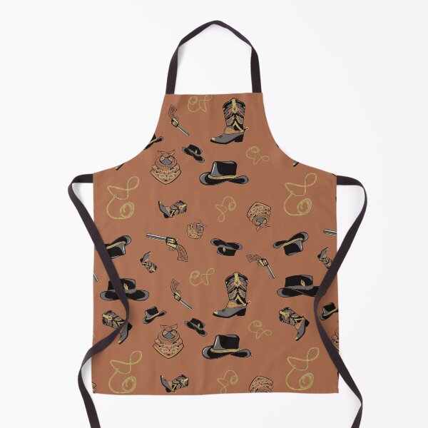 Item preview, Cowboy Pattern and Sticker Set: SEPIA designed and sold by Fleurescience.