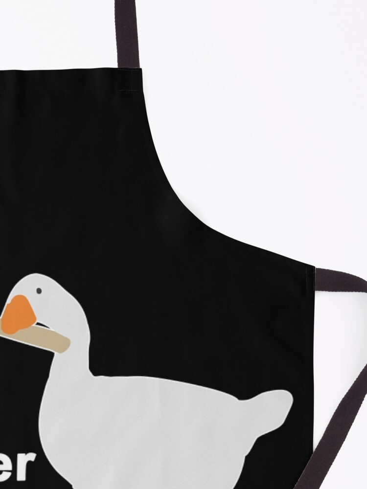 Alternate view of Peace Was Never An Option Goose Game Apron