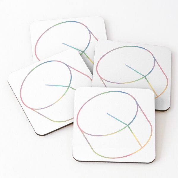 Item preview, Knobs - Angled - Rainbow designed and sold by Alix Poulsen.
