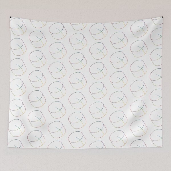 Item preview, Knobs - Angled - Rainbow designed and sold by Alix Poulsen.