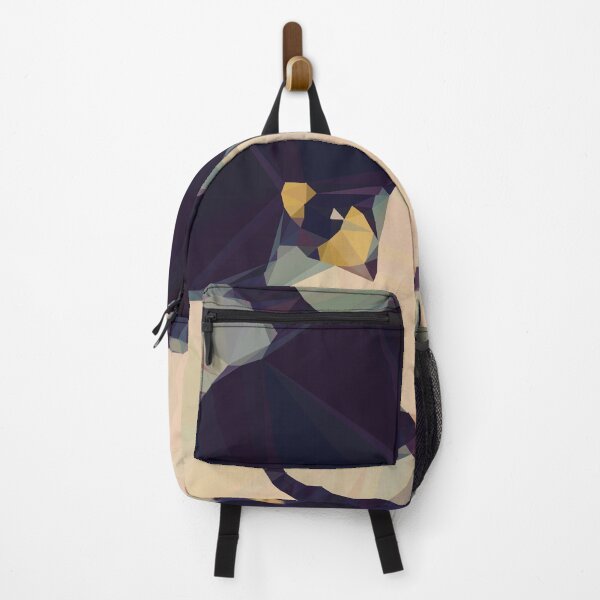 Item preview, Low Poly Adolf The Cat Geometric Triangles designed and sold by Vicky Brago-Mitchell®.