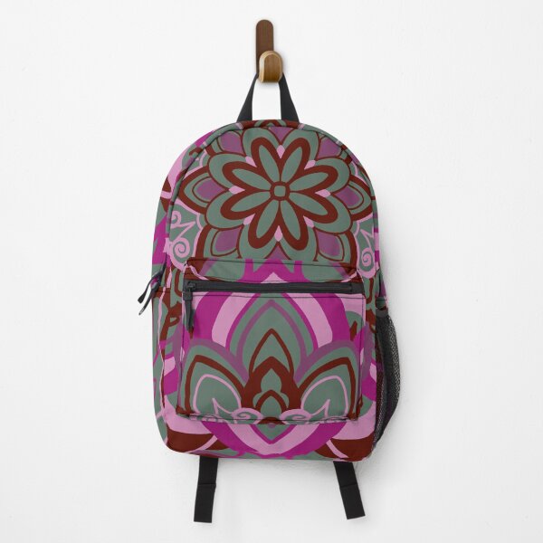Item preview, Rose pink grey mandala designed and sold by Hurricanegreen.