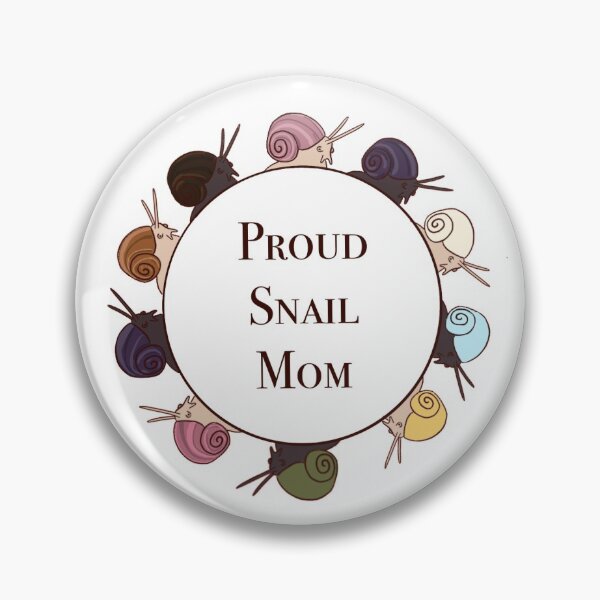 Item preview, Proud Snail Mom designed and sold by nuggetssnails.