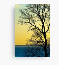 Sunset at Sewerby, East Yorkshire Canvas Print