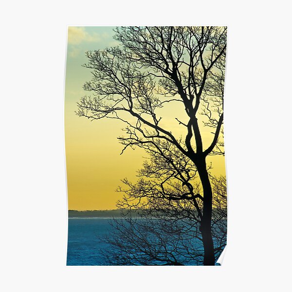 Sunset at Sewerby, East Yorkshire Poster