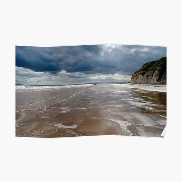 Dane's Dyke Beach, Bridlington Poster