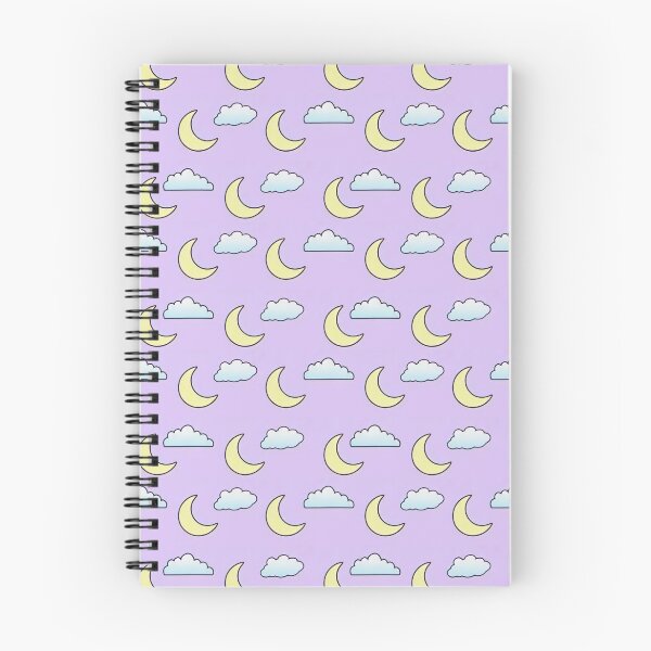 Item preview, moon & clouds designed and sold by Cloudjls.