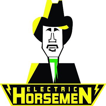 Artwork thumbnail, Electric Horsemen (Vintage 3) by wesg1261