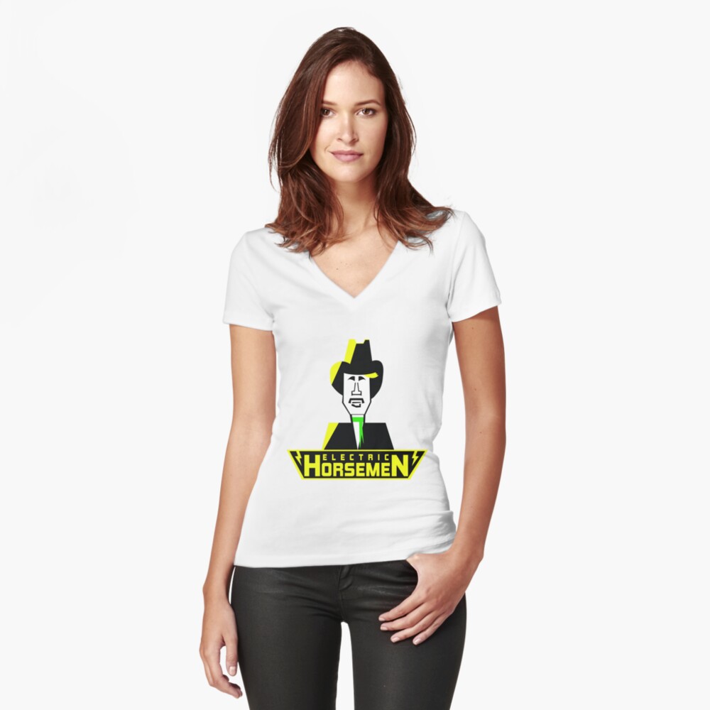 Item preview, Fitted V-Neck T-Shirt designed and sold by wesg1261.